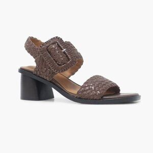 Madylyn Slingback Sandal GENTLE SOULS BY KENNETH COLE - Chocolate leather